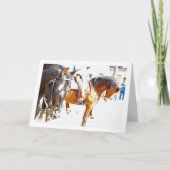 Carte Chevaux Espagnols Lumineux Portrait (Devant)