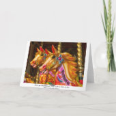 Carte Chevaux joyeux (Dos)