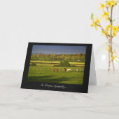 Carte Chevaux / Ponies - En Sympathie La Plus Profonde (Fleur jaune)