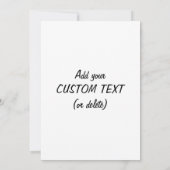 Carte Cheveux blond, Illustration de beauté bleu teint - (Dos)