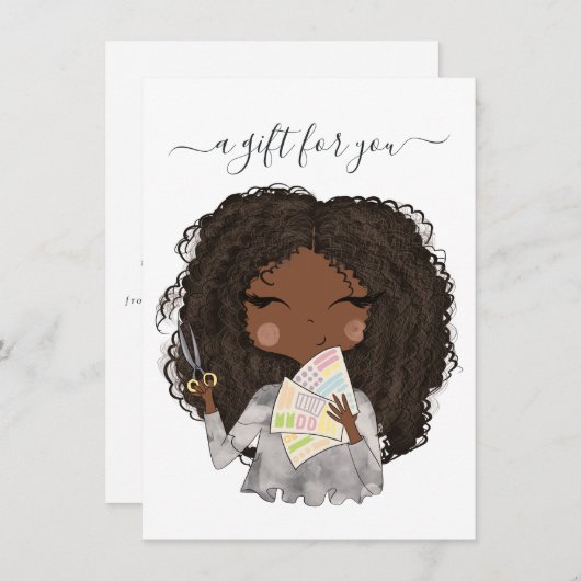 Carte Cheveux et ongles (Devant / Derrière)