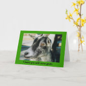 Carte Chèvre (Fleur jaune)