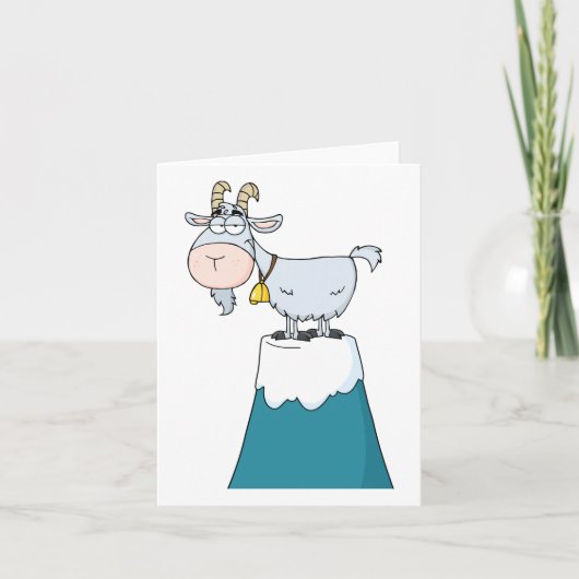 Carte Chèvre de Longhorn (Devant)