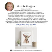 Carte Chèvre de Noël bébé aquarelle adorable 