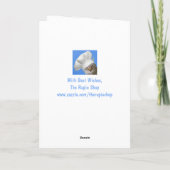 Carte Chèvre mignonne Meilleur Ami Anniversaire (Dos)