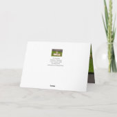 Carte Chèvres en descente Encouragement au cancer (Dos)