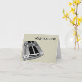 Carte Chevrolet Chevelle solides solubles (Fleur jaune)