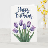 Carte Chevron Elegant Script (Fleur jaune)