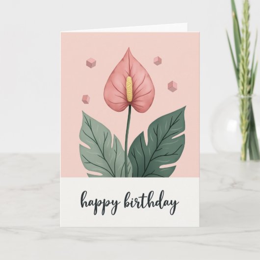 Carte Chevron Green Leaf (Devant)