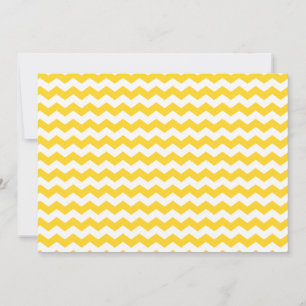 Carte chevrons blancs jaunes