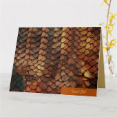 Carte Chic coulissant (Fleur jaune)