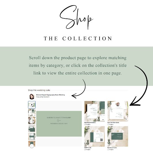 Carte Chic Deep Green Seating Plan avec/ Nom de l'