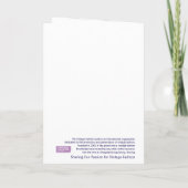 Carte Chic femme Vintage raquette (Dos)