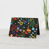 Carte Chic Floral (Dos)