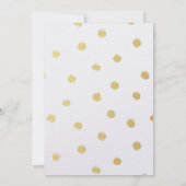 Carte Chic Gold "Le meilleur est encore à venir" (Dos)