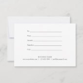 Carte Chic Gold Parties scintillant Certificat cadeau (Dos)