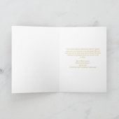 Carte Chic Gold Real Estate Joyeux Anniversaire de Maiso (Intérieur)