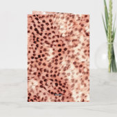 Carte Chic Joli Rose Gold Leopard (Dos)