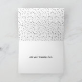 Carte Chic lettrage "C'est l'heure de s'équiper" (Intérieur)