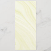 carte chic mariage à fleurs d'or bleu royal (Dos)