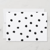 Carte Chic moderne "À ma mère le jour de mon mariage" (Dos)
