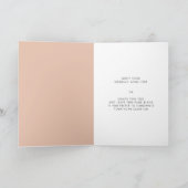 Carte Chic pêche arche en terre cuite Ses voeux de maria (Intérieur)