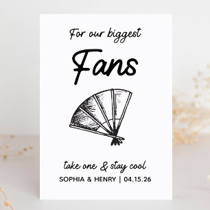 Carte Chic Personnalisable Pour Nos Fans Mariage Favor S