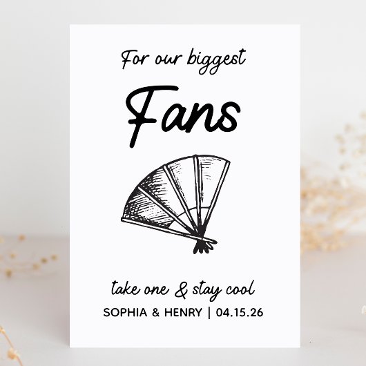 Carte Chic Personnalisable Pour Nos Fans Mariage Favor S