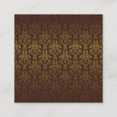 Carte Chic Vintage Boîtier Anniversaire (Dos)