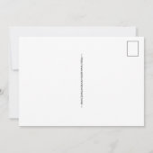 Carte Chicago 5x7 Big Postcard (Dos)