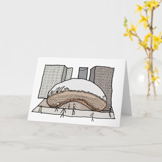 Carte Chicago Bean (Fleur jaune)