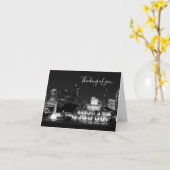 Carte Chicago Grant Park Niveaux De Gris Pensée De Vous  (Fleur jaune)