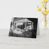 Carte Chicago Illinois Kady Camera Co Store Fenêtre 1950 (Fleur jaune)