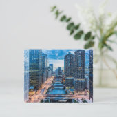 Carte Chicago Skyline (Debout devant)