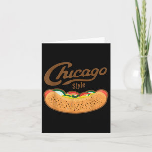 Carte Chicago Style Hot Dog été