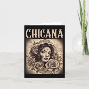 Carte Chicana Style Tattoos Vêtements Femmes Mexicaine A