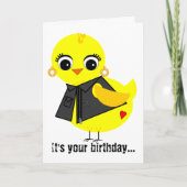 Carte Chick (Devant)