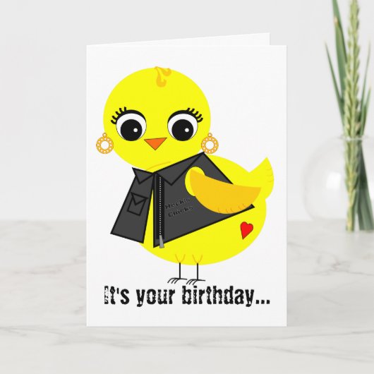 Carte Chick (Devant)