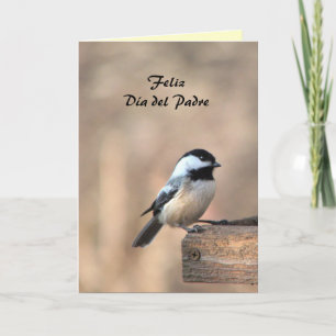 Carte Chickadee Día del Padre