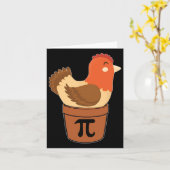 Carte Chicken Funny Math Engineer Anniversaire Nerd Cade (Fleur jaune)