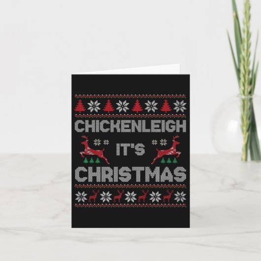 Carte Chickenleigh C'est Noël Fantastique Noël Noël Noël (Devant)