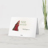 Carte Chickens Singing Christmas Carols (Dos)