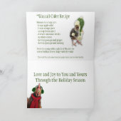 Carte Chickens Singing Christmas Carols (Intérieur)