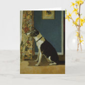 Carte Chien (Fleur jaune)