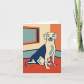 Carte Chien #004 par Phillip Clark ・ PerfectlyHank.com (Devant)