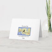 Carte Chien 22e anniversaire (Dos)