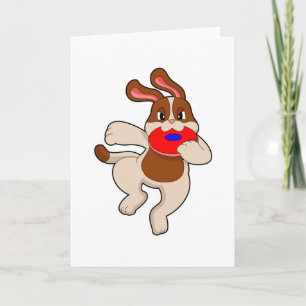 Carte Chien à jouer