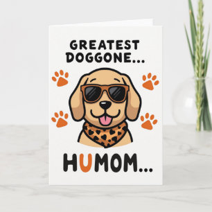 Carte Chien à Motif Cœur