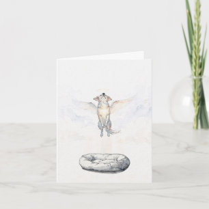 Carte Chien ange ascendant Perte d'animal de compagnie
