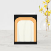 Carte Chien bleu Chien Tan Costume d'enfant de famille d (Fleur jaune)